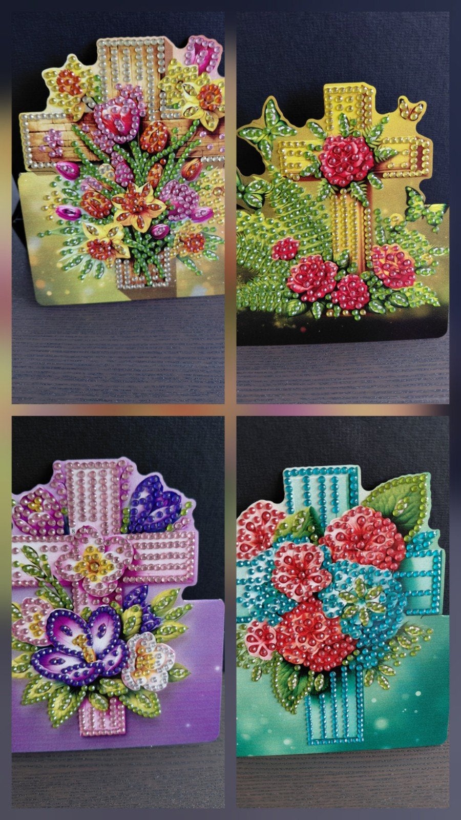 Diamond painting condoleance kaarten, Ophalen, Nieuw