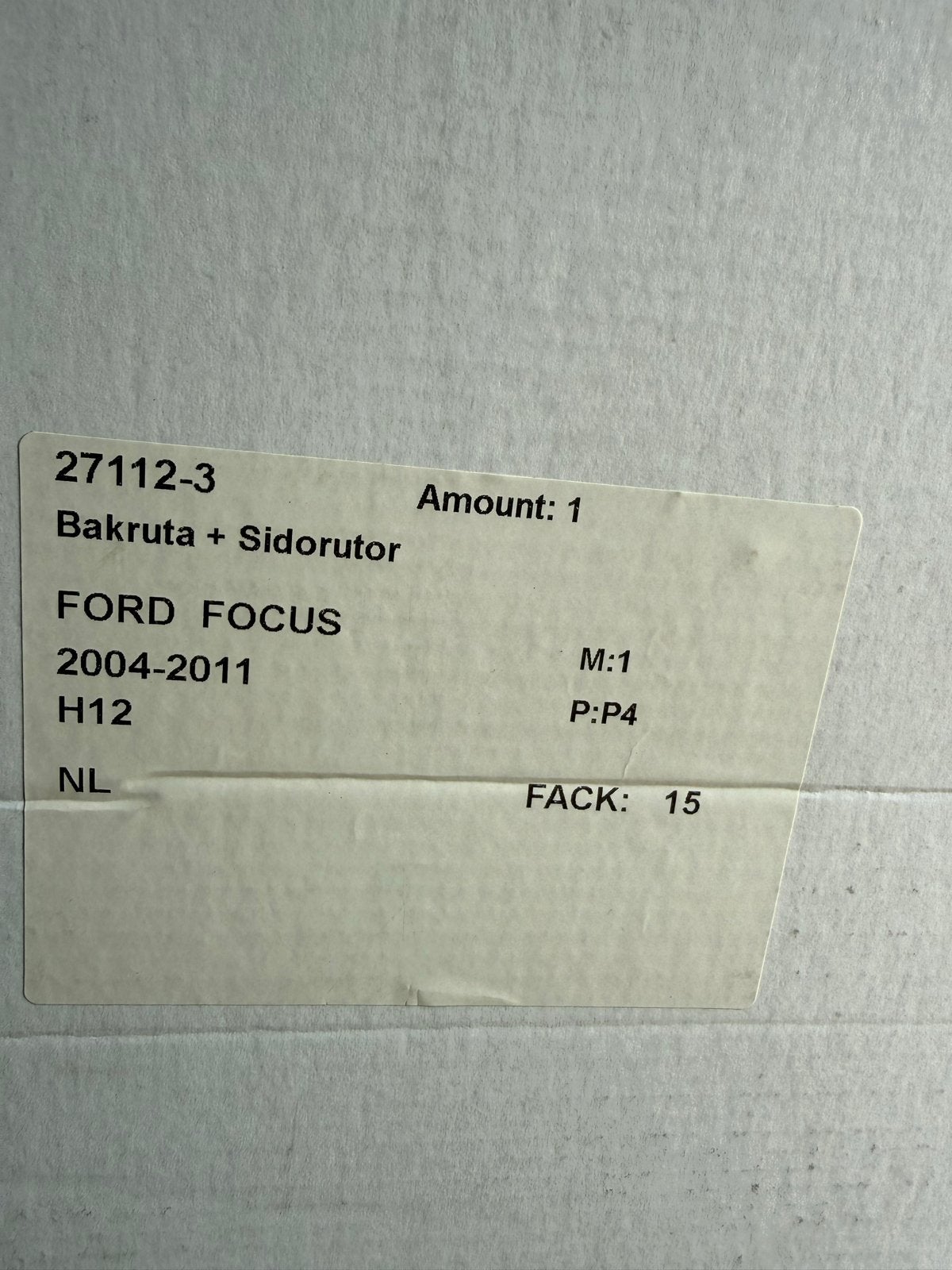 Zonneschermen voor achter- en zijruiten Ford Focus 2004-2011, Ophalen of Verzenden, Nieuw