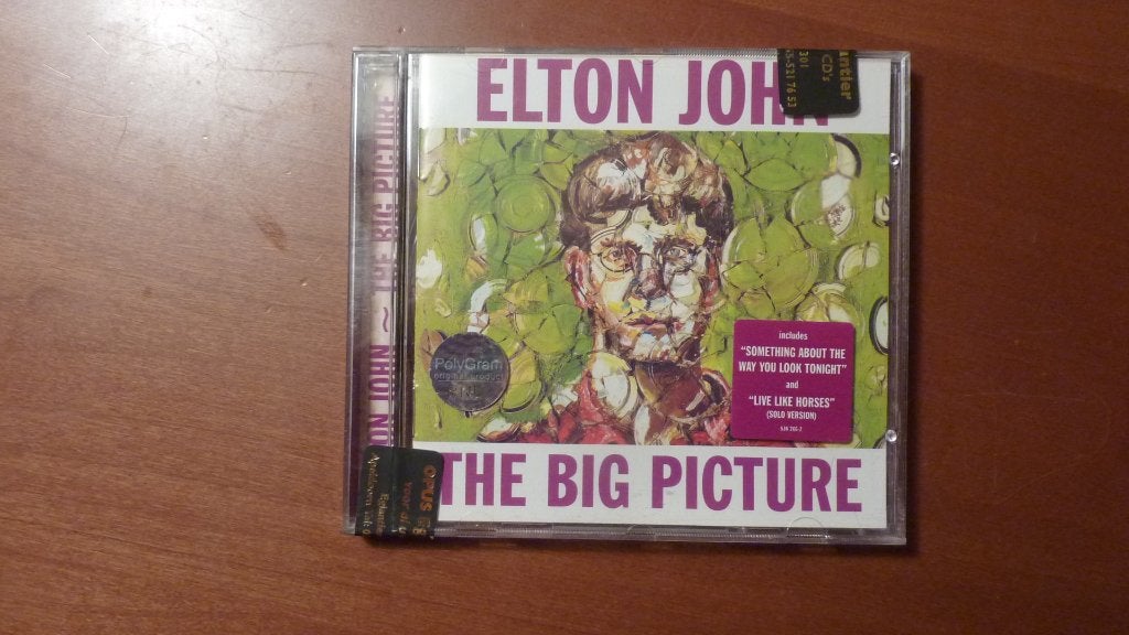 Elton John - The Big Picture, Ophalen of Verzenden, Zo goed als nieuw, Poprock, Album