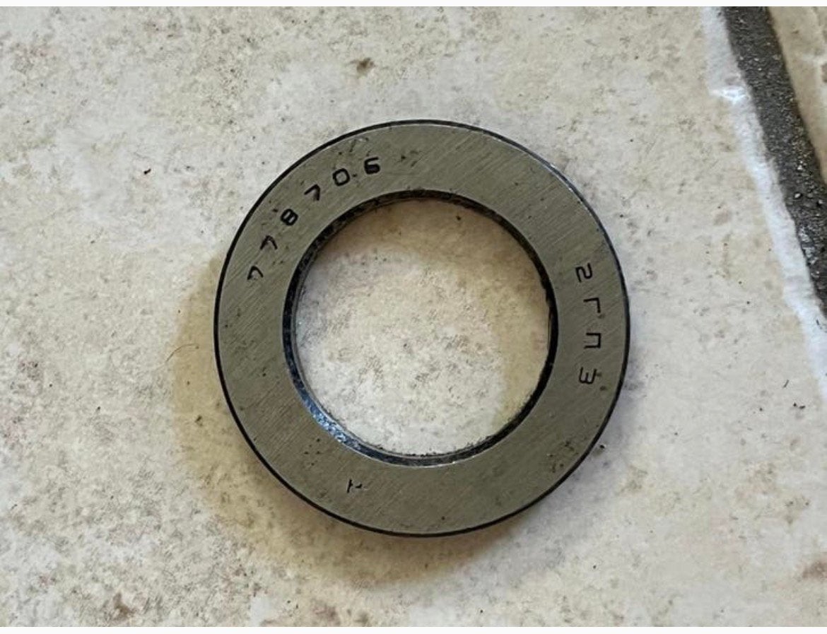 Metalen Ring druklager/kogel lager nummer 77870.6, Doe-het-zelf en Verbouw, Metalen, Ophalen of Verzenden, Zo goed als nieuw