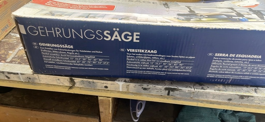 Te koop verstekbak, Ophalen, Nieuw, Zaag, Overige merken