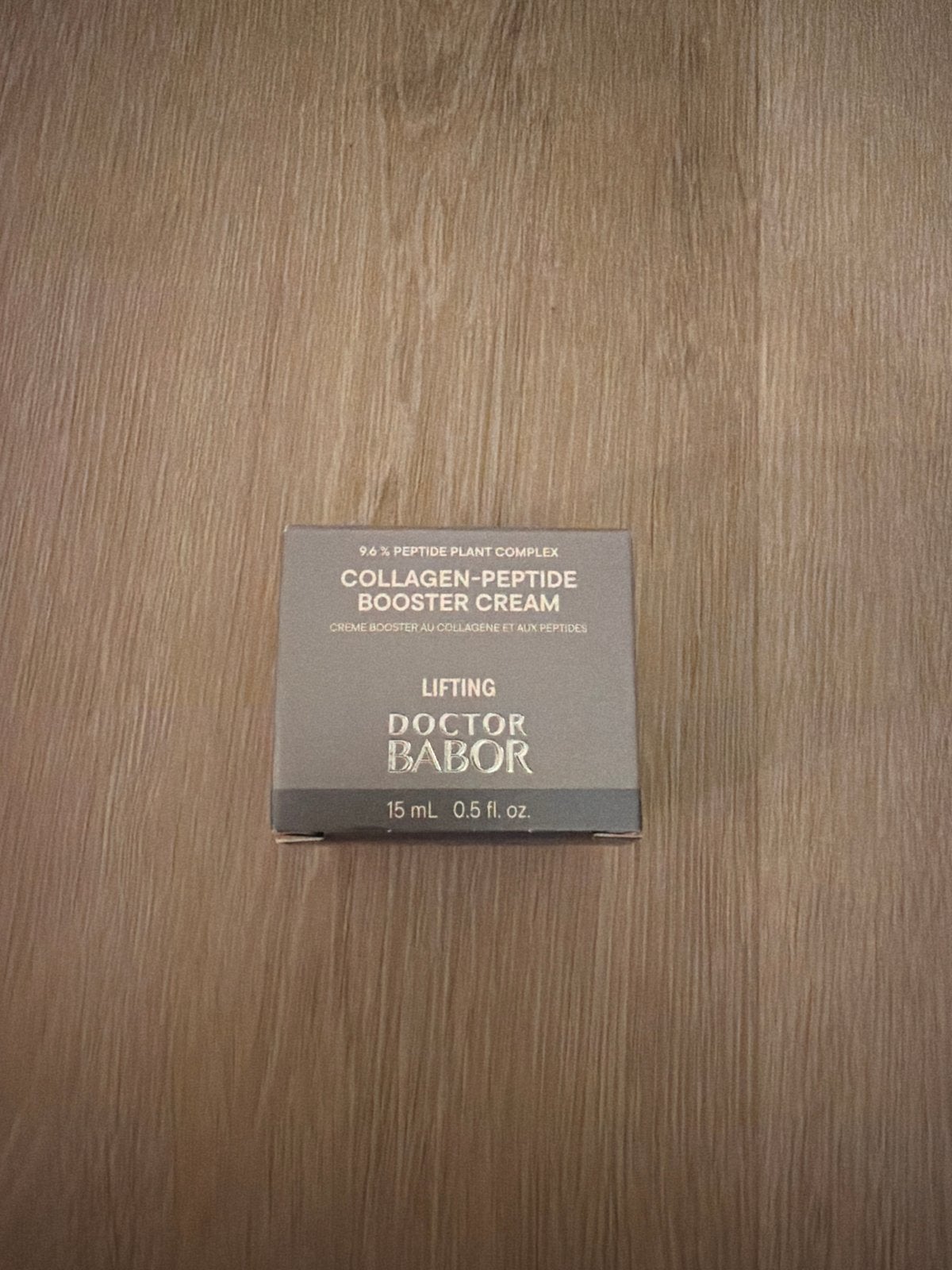 Doctor Babor Collagen-Peptide Booster Cream 15ml, Ophalen of Verzenden, Nieuw, Gehele gezicht, Verzorging