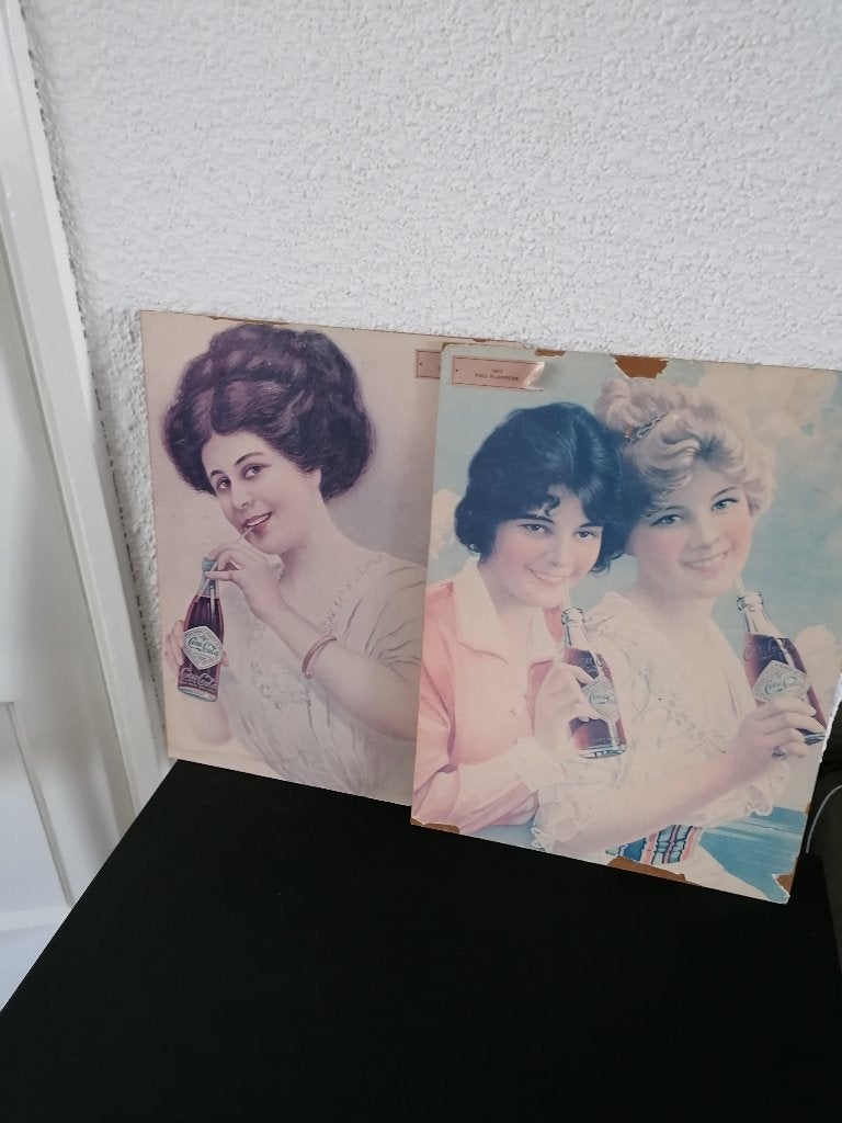 wand decoratie cola, Overige stijlen, Ophalen of Verzenden, Gebruikt, Wandbord of Wandpaneel