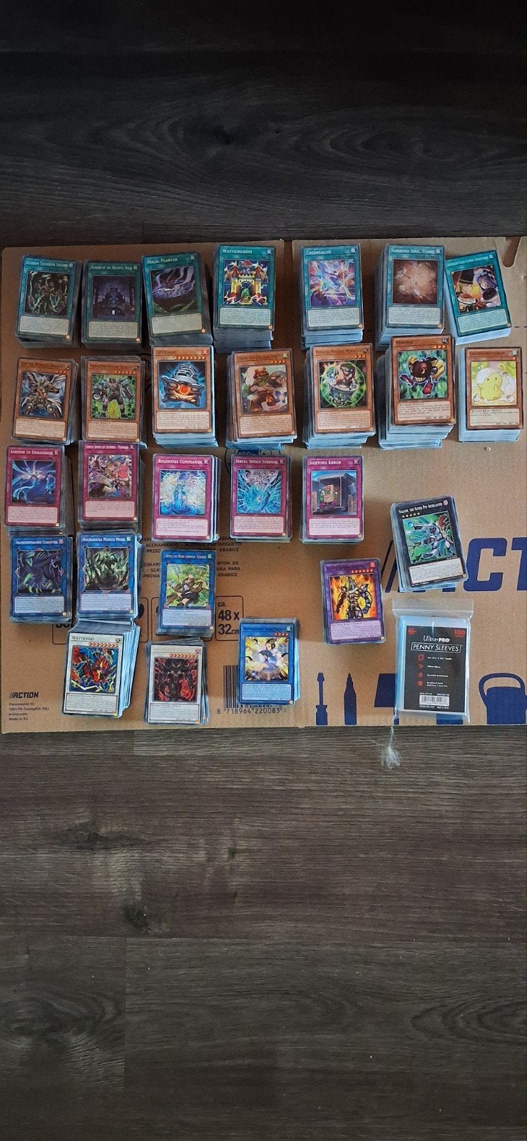 Grote bulk Yu-Gi-Oh! kaarten 4200+kaarten, Ophalen of Verzenden, Zo goed als nieuw, Meerdere kaarten