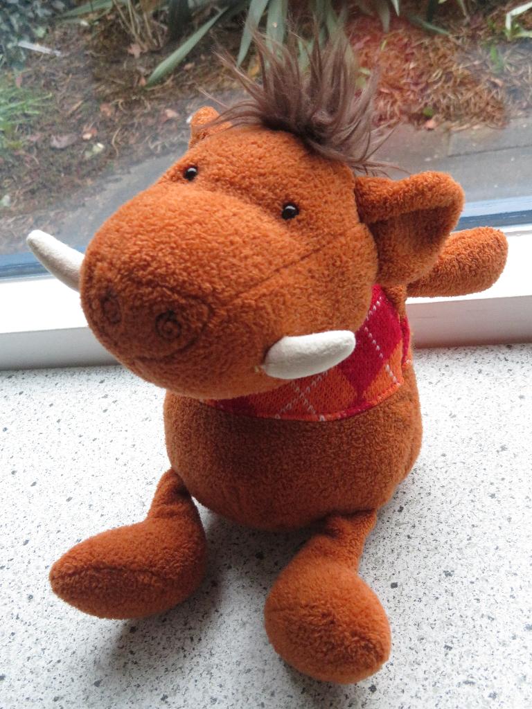 Tank Topper Warthog zwijn knobbelzwijn merk Jellycat, Jellycat, Overige typen, Wasbaar, Ophalen of Verzenden