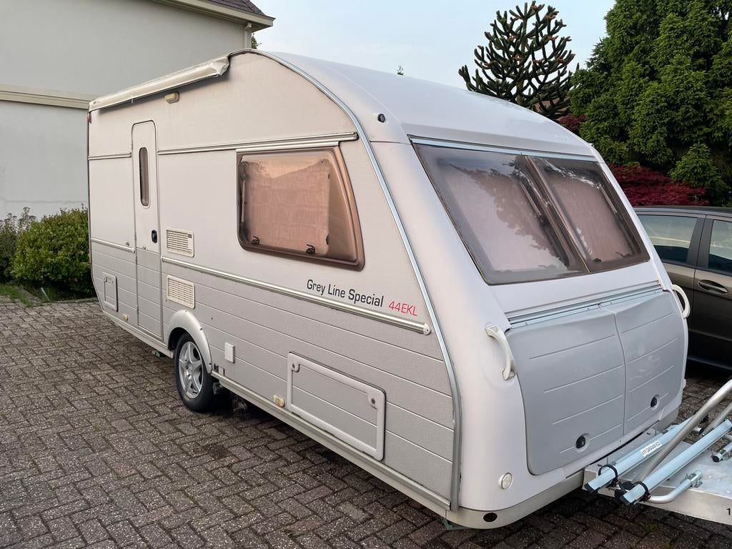 Kip Greyline special 44 EKL 2004, mover, luifel, 2xlengtebed, Rondzit, Kip, Particulier, 4 tot 5 meter