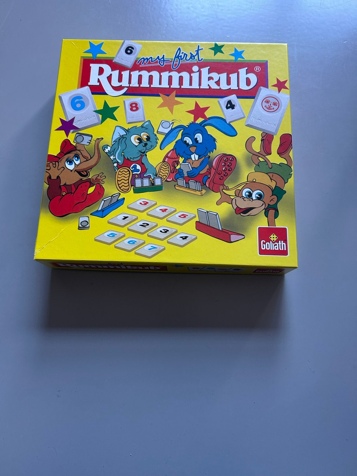 My First Rummikub - Educatief cijferspel voor kinderen, Drie of vier spelers, Ophalen of Verzenden, Zo goed als nieuw