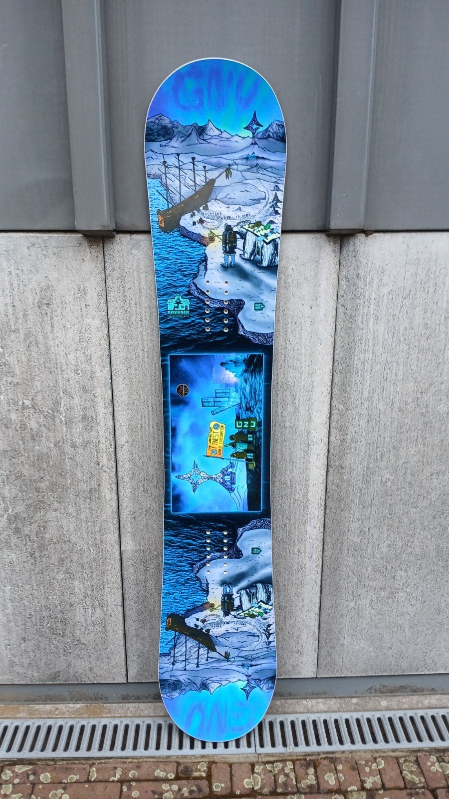 Zo goed als nieuwe GNU Finest snowboard, Ophalen of Verzenden, Zo goed als nieuw, Nb, Nb
