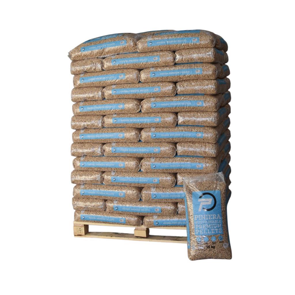 Piniera Witte Houtpellets Pellets Kachelpellets EN+A1, Minder dan 3 m³, Ophalen of Verzenden