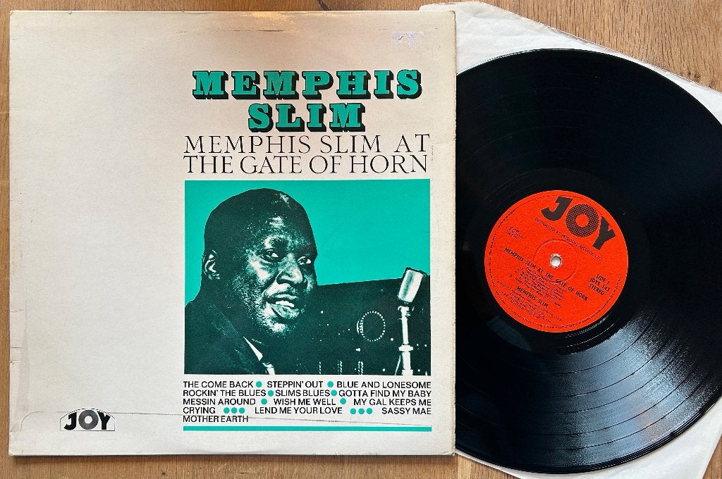MEMPHIS SLIM - At the gate of horn ( LP ), Cd's en Dvd's, LP, Originele persing, Ophalen of Verzenden, Zo goed als nieuw