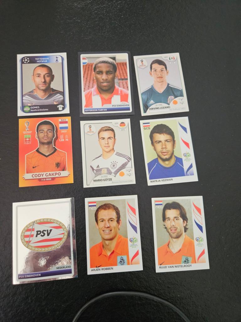 Psv Panini, Ophalen of Verzenden, Zo goed als nieuw, PSV, Poster, Plaatje of Sticker