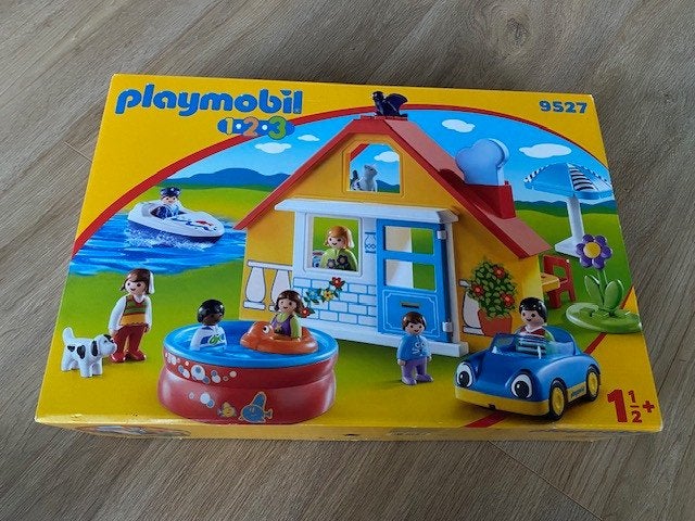 Playmobiel Zomer vakantiehuis zgan, Gebouw, Complete set, 1.2.3, Ophalen of Verzenden