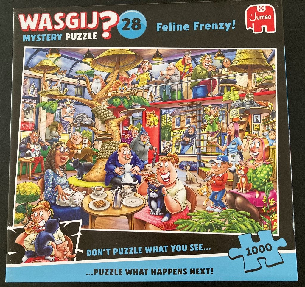 Wasgij puzzel, Ophalen, 500 t/m 1500 stukjes, Zo goed als nieuw, Legpuzzel