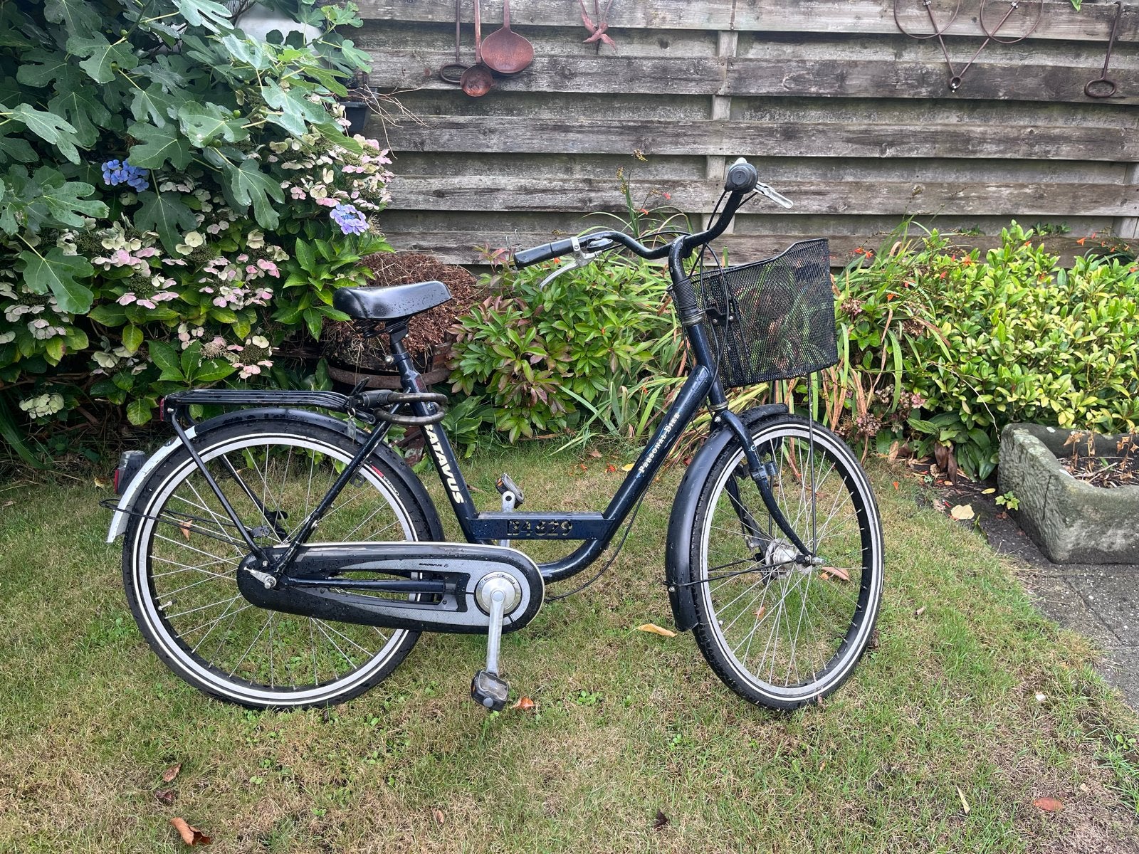 Batavus damesfiets lage instap met mandje - Gebruikt, Ophalen, Batavus, 50 tot 53 cm, Trommelrem