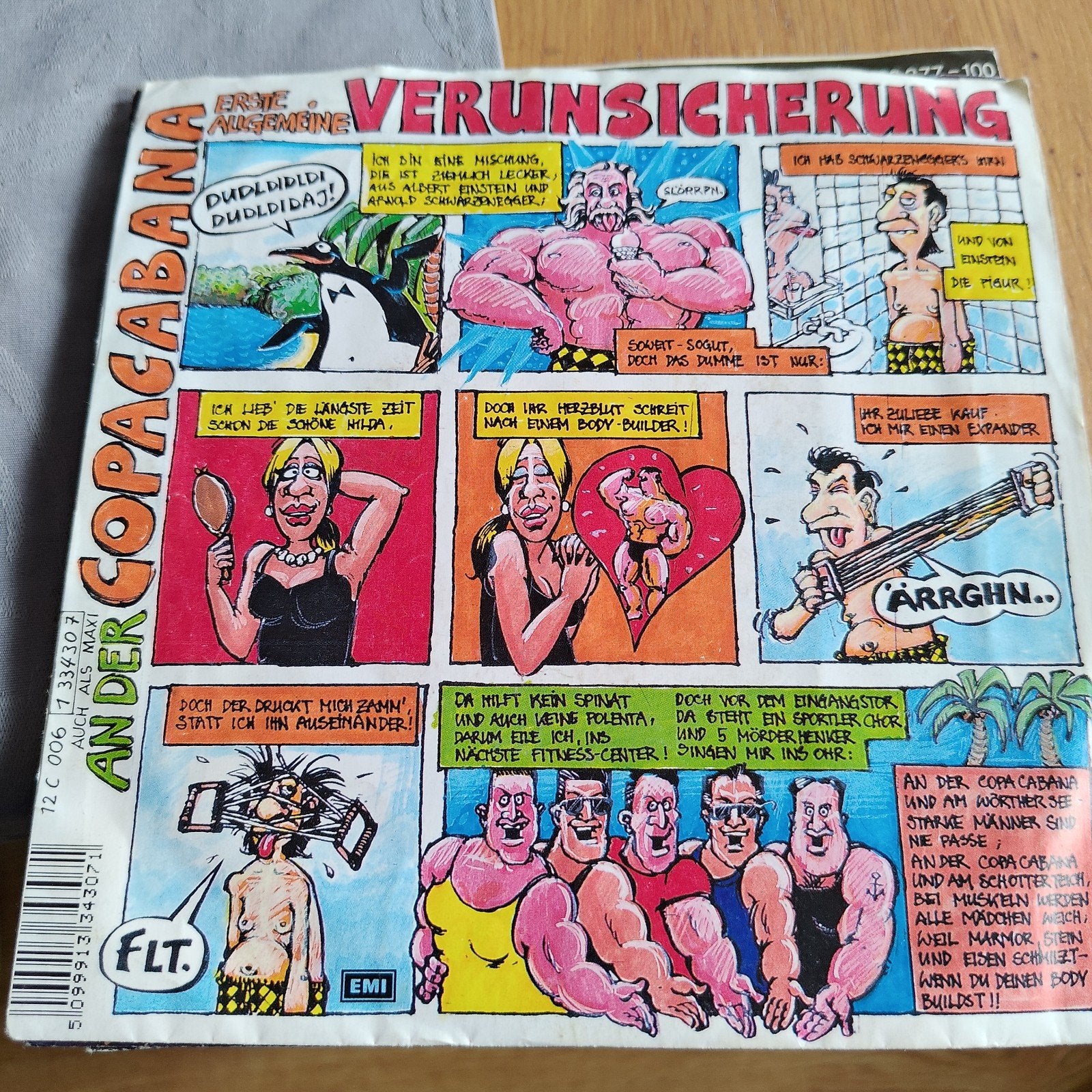 Verunsicherung - An der Copacabana stripboek, Ophalen of Verzenden, Gebruikt, 7 inch