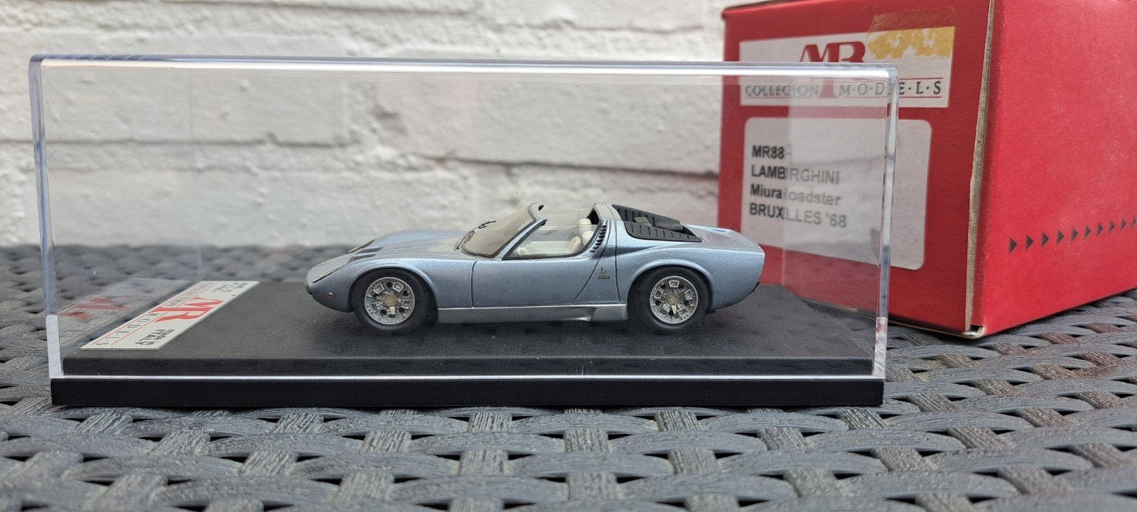 Lamborghini Miura Roadster - Bruxelles '68 - MR Collection., Ophalen of Verzenden, Nieuw, Auto, Overige merken