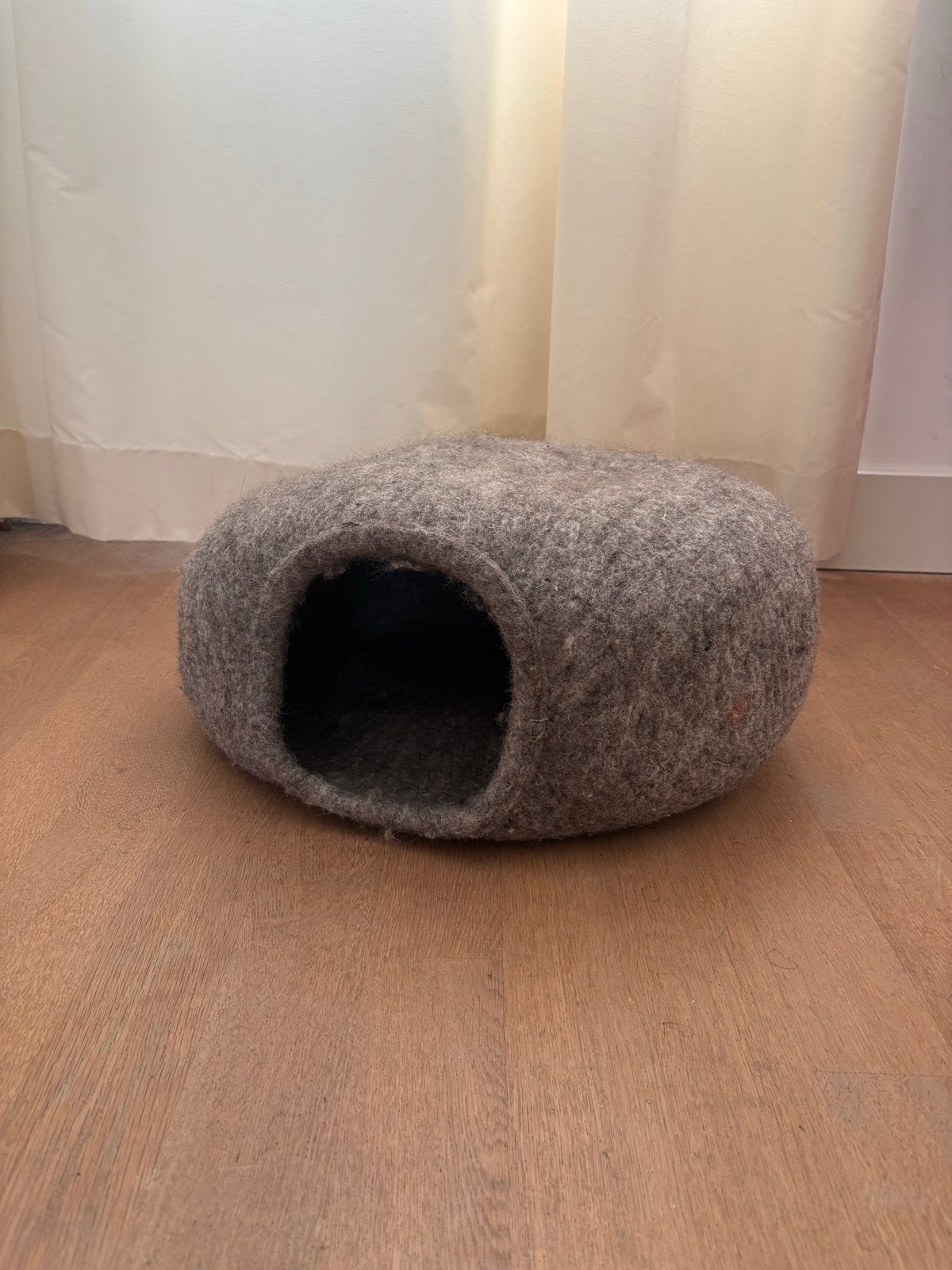 Catcave cocon kattenmand vilt, Ophalen, Zo goed als nieuw, Vilt