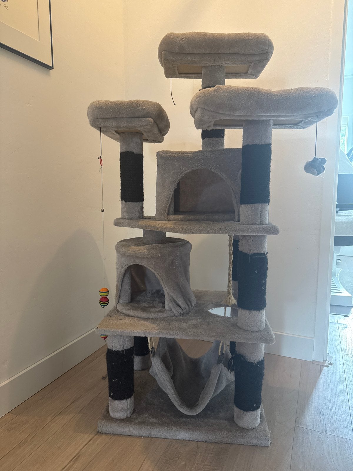 Kattentoren, Dieren en Toebehoren, Katten-accessoires, Ophalen, Gebruikt