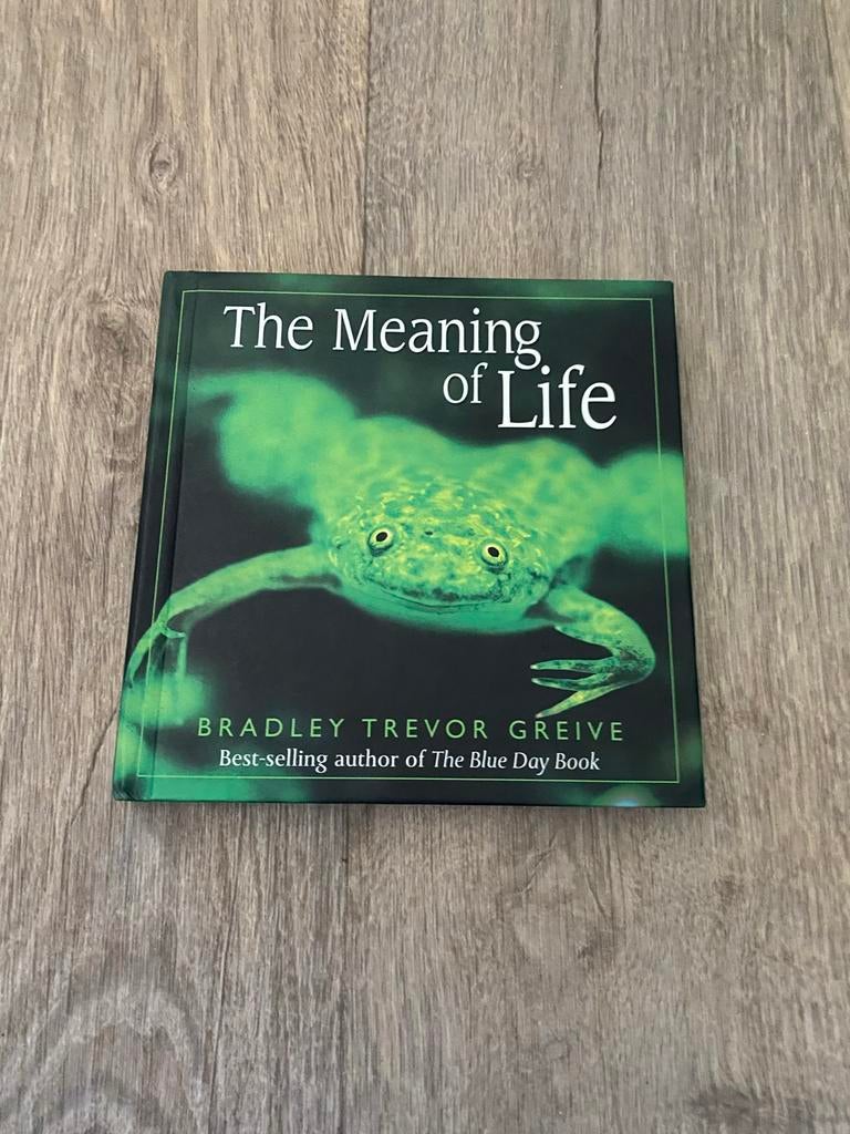 The Meaning of Life - Bradley Trevor Greive, Ophalen of Verzenden, Zo goed als nieuw, Overige onderwerpen