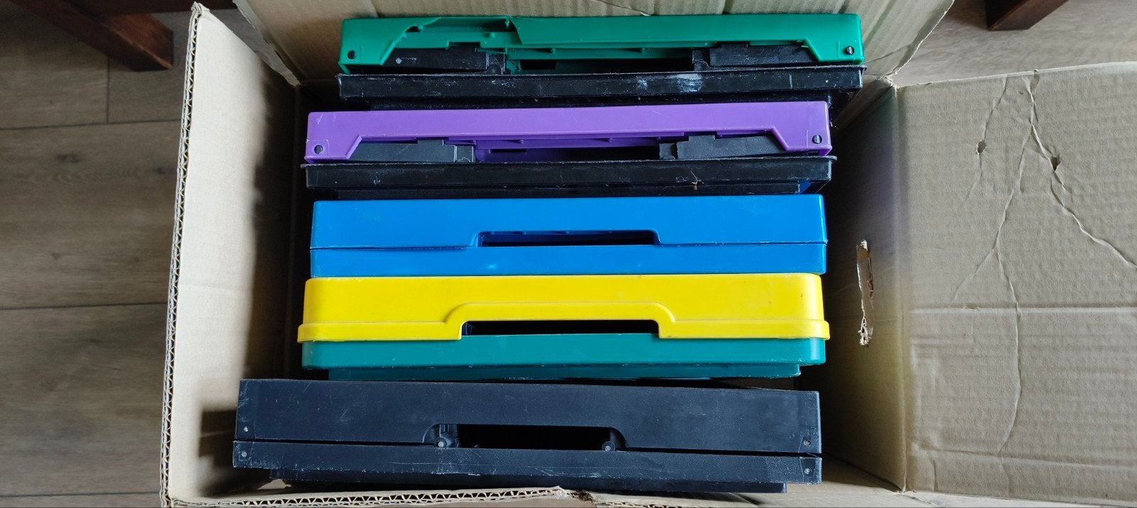 Klap kratjes te koop, Ophalen, Gebruikt, Opvouwbaar, Minder dan 35 cm