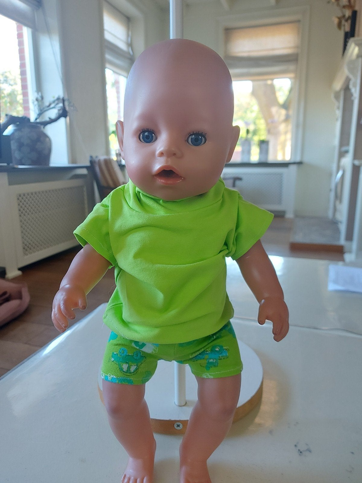 2 delig auto set jongens baby born pop 43cm, Kinderen en Baby's, Speelgoed | Poppen, Ophalen of Verzenden, Nieuw, Babypop