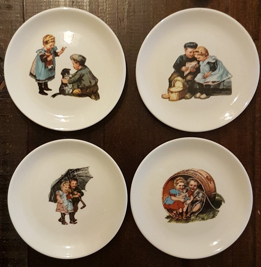 4 Villeroy & Boch "Ot en Sien" schoteltjes, Huis en Inrichting, Ophalen, Villeroy & Boch, Zo goed als nieuw, Overige stijlen