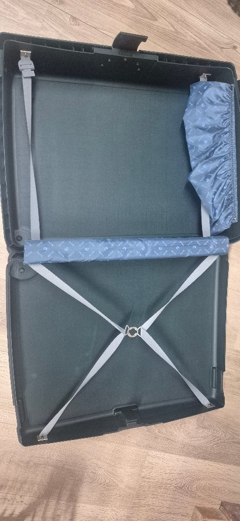 Koffers, Sieraden, Tassen en Uiterlijk, Koffers, Gebruikt, Hard kunststof, 45 tot 55 cm, Ophalen