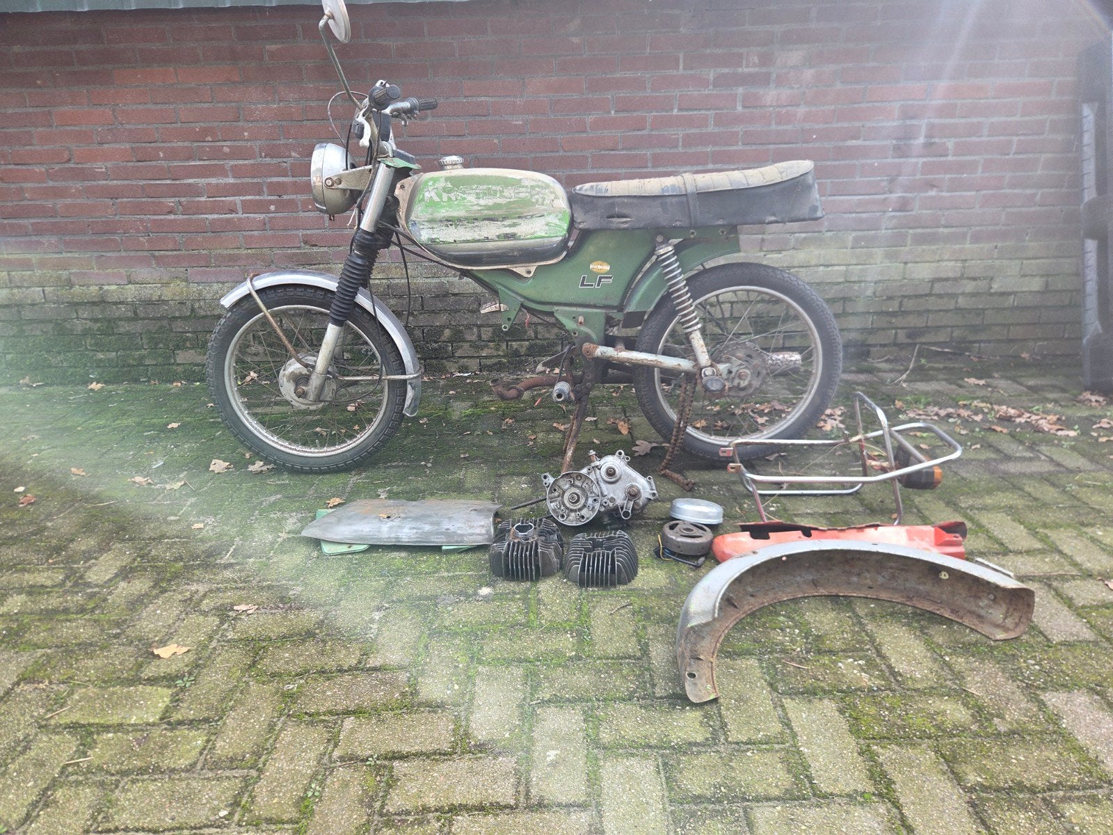kreidler opknapper 4x rmc buffeltank lf., Fietsen en Brommers, Ophalen of Verzenden
