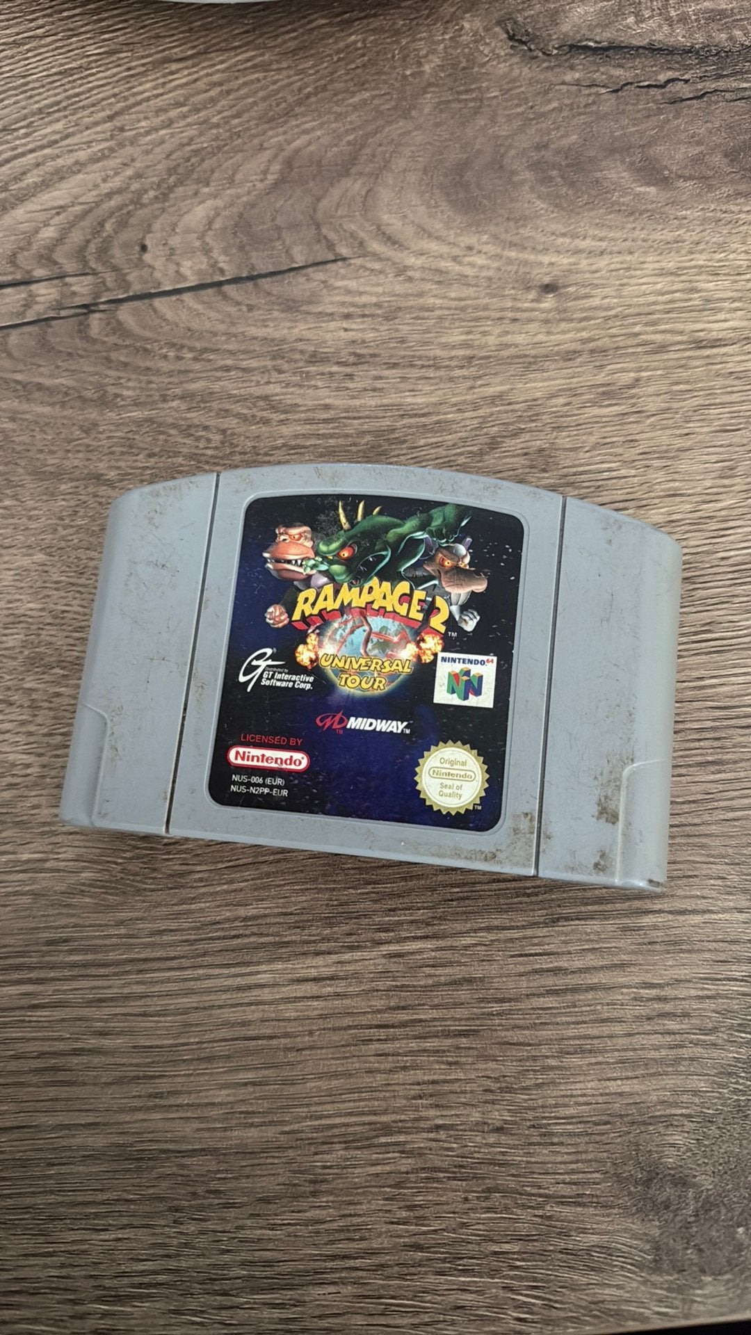 Nintendo 64 rampage 2, Spelcomputers en Games, Games | Nintendo 64, Ophalen of Verzenden, Zo goed als nieuw