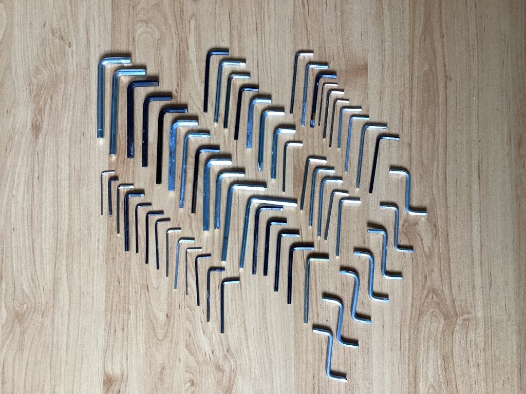 Inbus sleutels, Ophalen of Verzenden