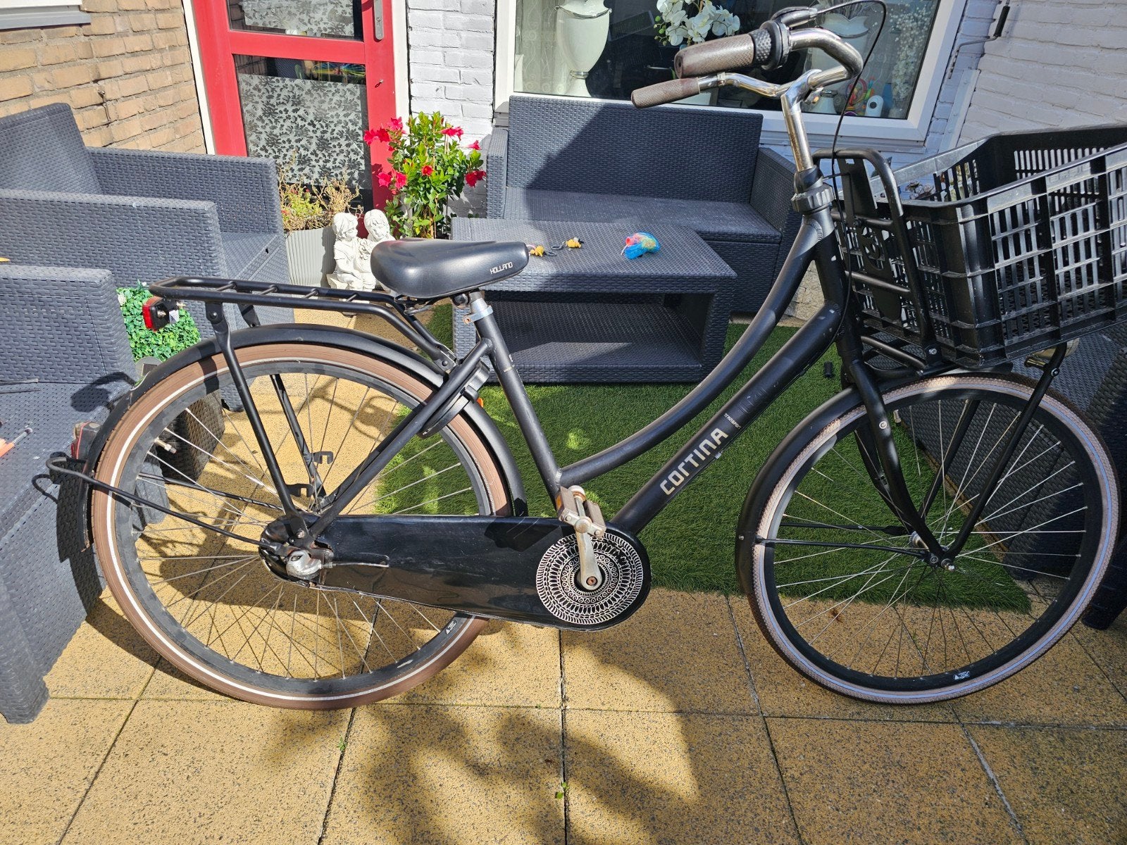 Damesfiets Cortina U4 28 inch 3 versnellingen, Gebruikt, Versnellingen, 50 tot 53 cm, Ophalen