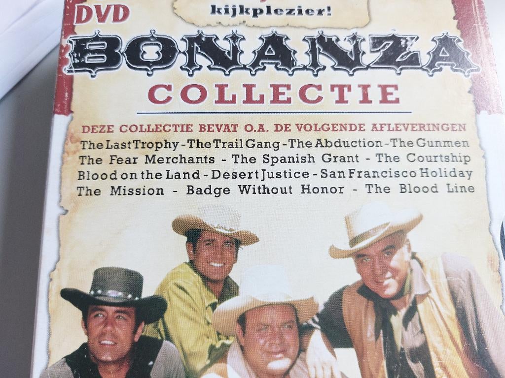 DVD's 3 x Bonanza Collectors Box,  21 afleveringen 17,5 uur, Vanaf 12 jaar, Ophalen of Verzenden, Zo goed als nieuw, Actie en Avontuur