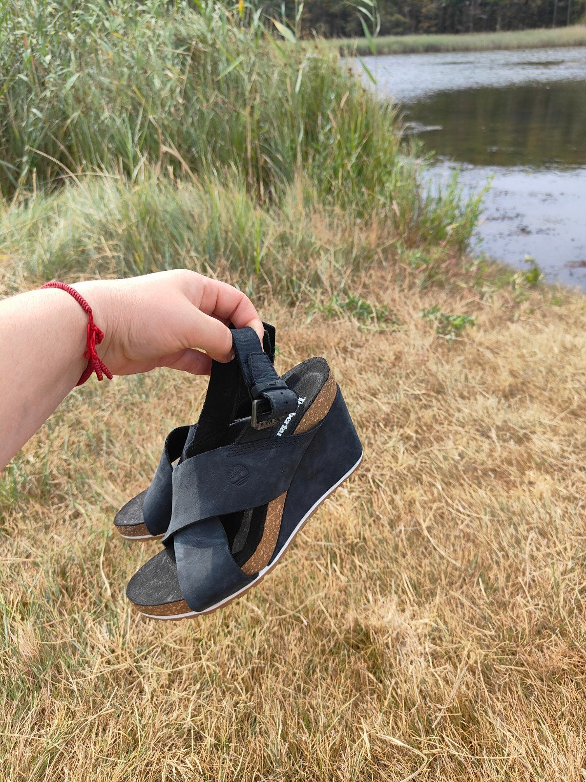 Dames sandalen Timberland, Verzenden, Zo goed als nieuw, Sandalen of Muiltjes
