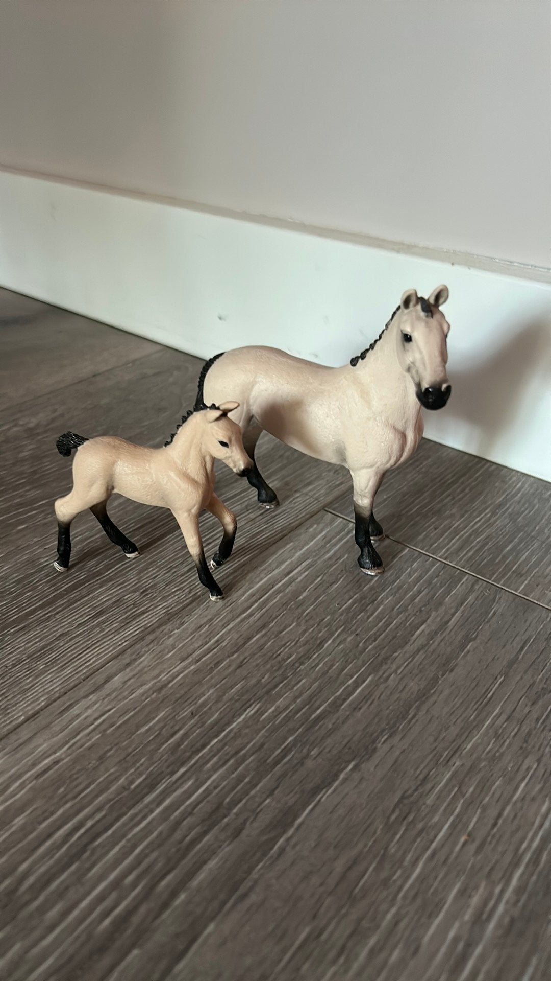 Schleich paard + veulen, Verzamelen, Dierenverzamelingen, Ophalen of Verzenden, Zo goed als nieuw, Paard, Beeldje of Figuurtje