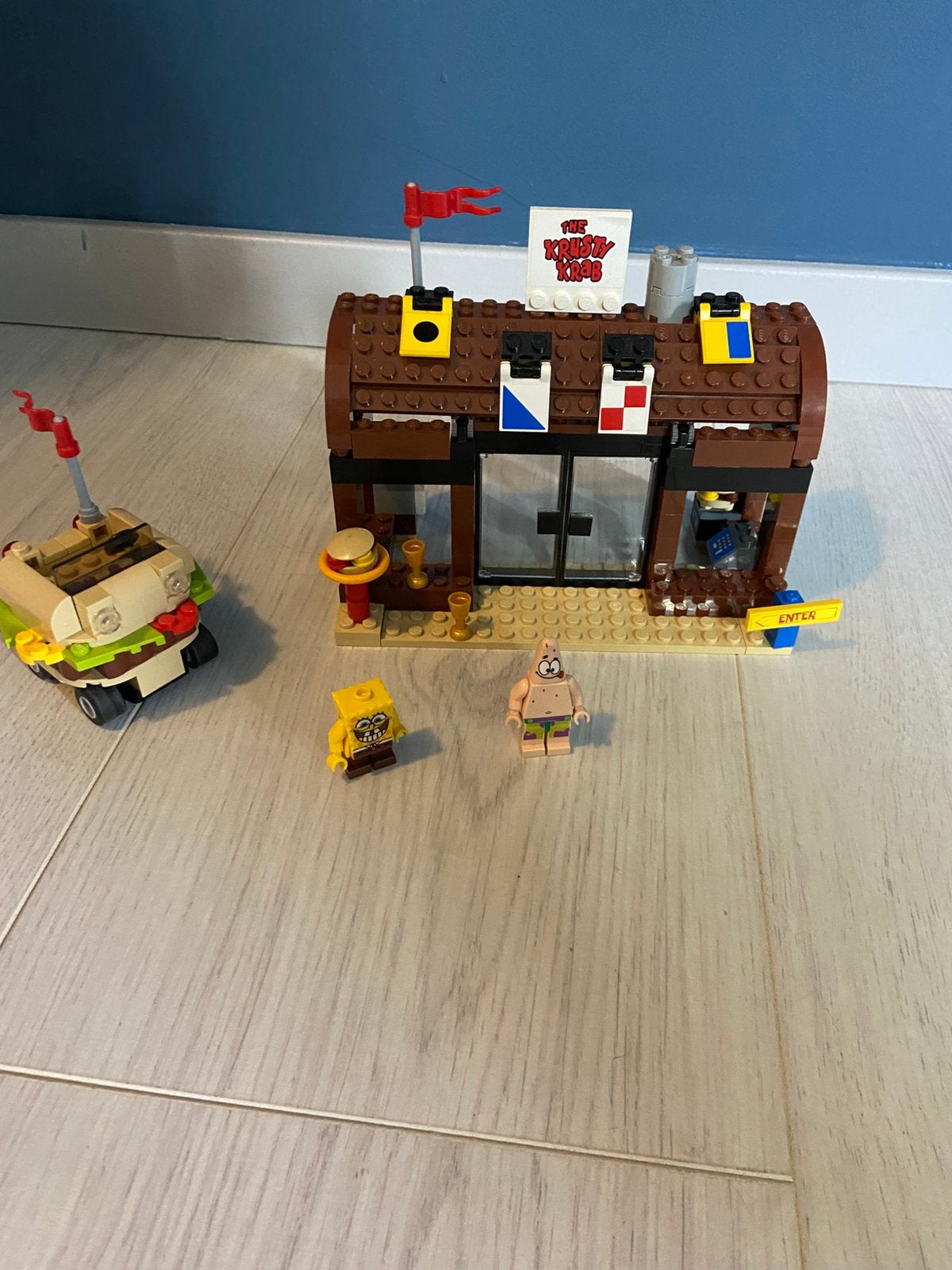 Lego spongebob krusty crab, Ophalen of Verzenden, Zo goed als nieuw