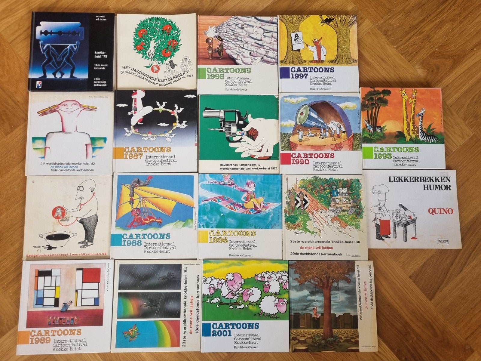 18x Cartoons, Ophalen, Gelezen, Cartoons