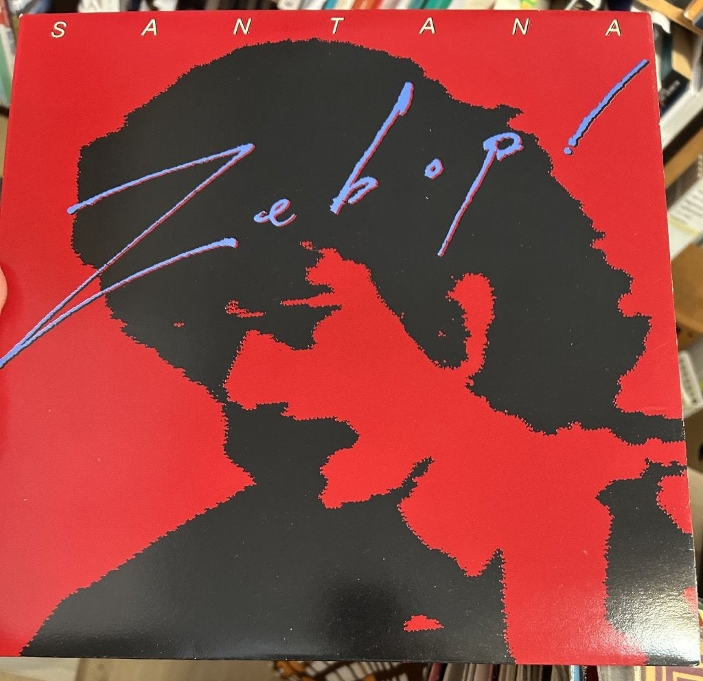 Santana: Zebop (lp), Cd's en Dvd's, Vinyl | Rock, Ophalen of Verzenden, Zo goed als nieuw, 12 inch, Poprock