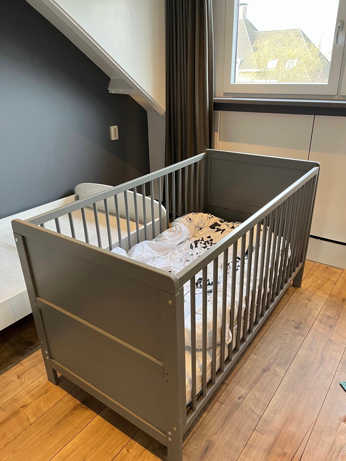 Petit Amelie Peuter/Meegroeibed 'Evolutiv', Ophalen, Gebruikt, 140 tot 160 cm, 70 tot 85 cm