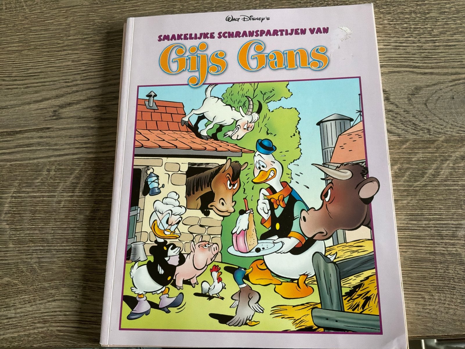 Walt Disney's Smakelijke Schranspartijen van Gijs Gans, Eén stripboek, Ophalen of Verzenden, Zo goed als nieuw