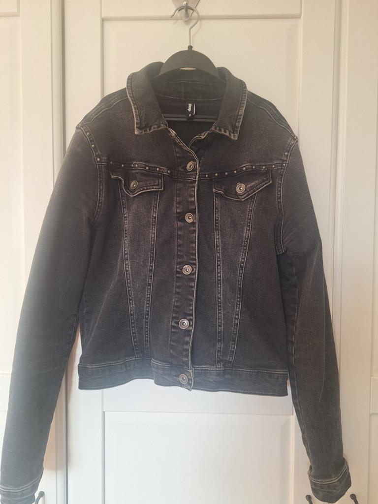 Spijkerjasje van de shoeby, Maat 38/40 (M), Zwart, Ophalen of Verzenden, Eksept