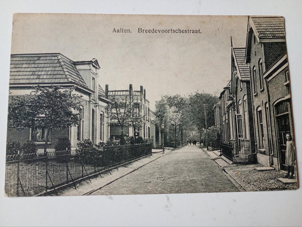 Aalten Breedevoortschestraat 1930, Ophalen of Verzenden, 1920 tot 1940, Gelopen, Gelderland