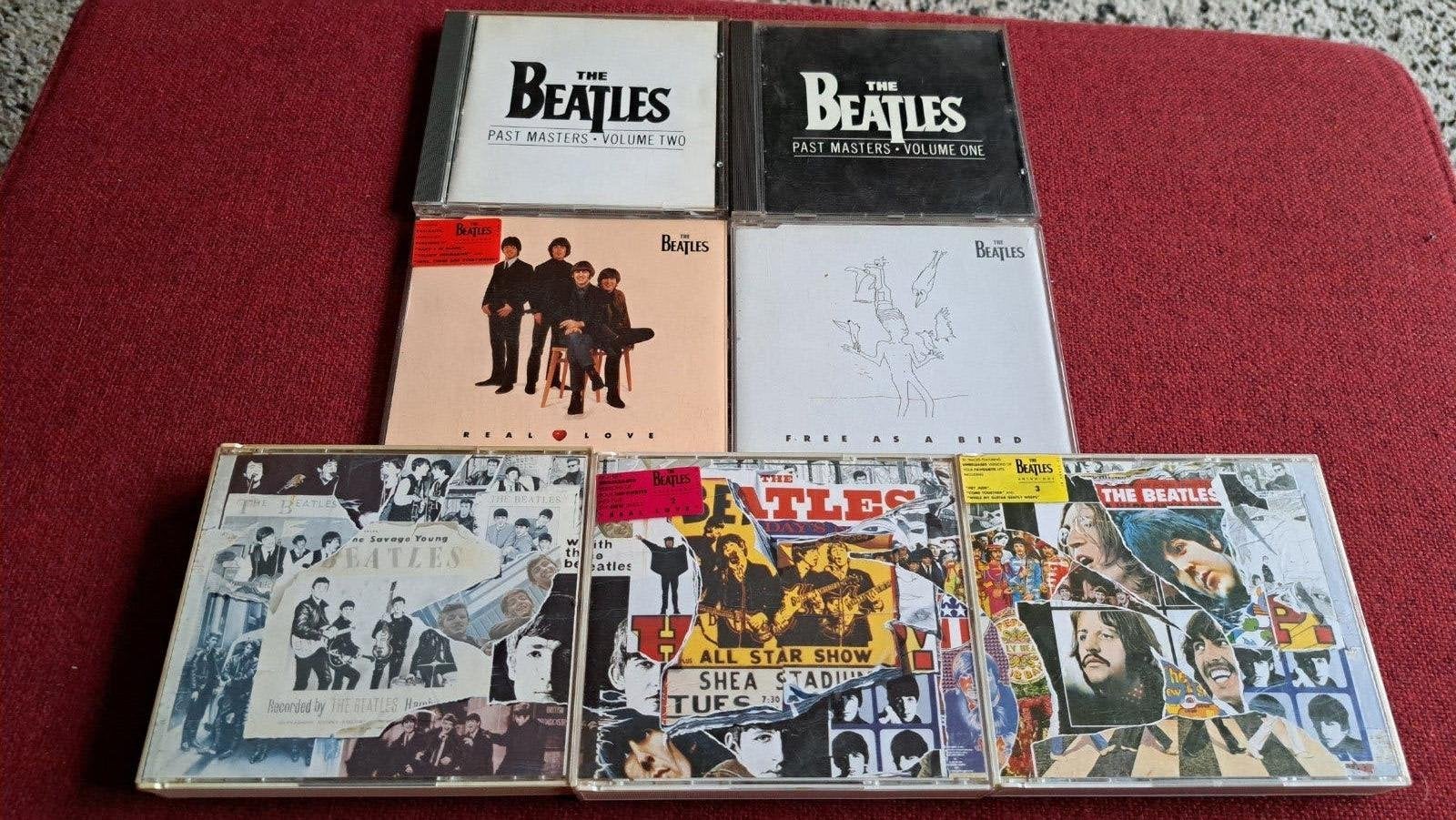 Beatles 3 Anthology sets (6cd's) + 2 single cd's, Cd's en Dvd's, Ophalen of Verzenden, Gebruikt, Single