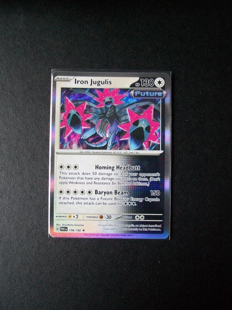 2231: Nieuwe Pokemon Kaart Holofoil IRON JUGULIS   (158/182), Verzenden, Nieuw, Losse kaart, Foil