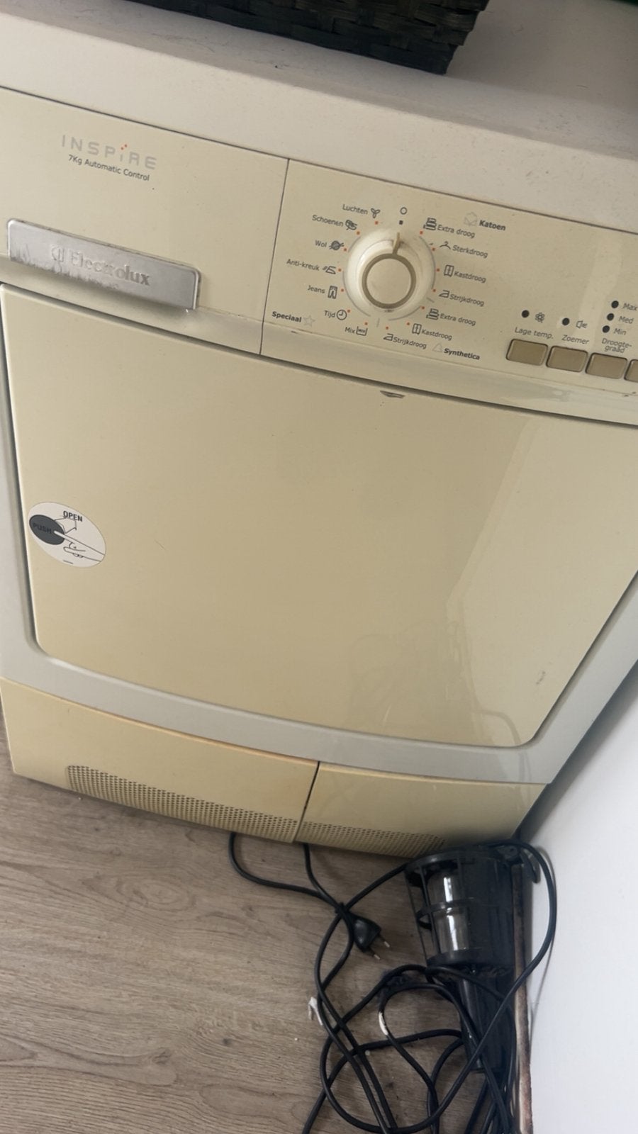 Condensdroger, Witgoed en Apparatuur, 6 tot 8 kg, Ophalen of Verzenden, Zo goed als nieuw, 85 tot 90 cm