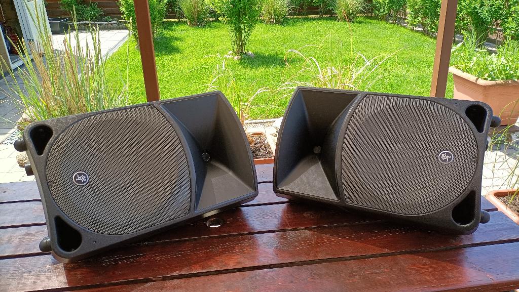Mackie TH-12A Aktive Speaker (2stuks), Ophalen of Verzenden, Zo goed als nieuw, Audio