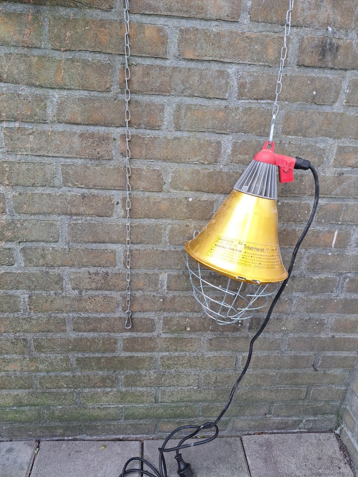Warmtelamp voor kuikens, kippen, puppy's,  lammetjes enz., Ophalen, Zo goed als nieuw, Overige typen