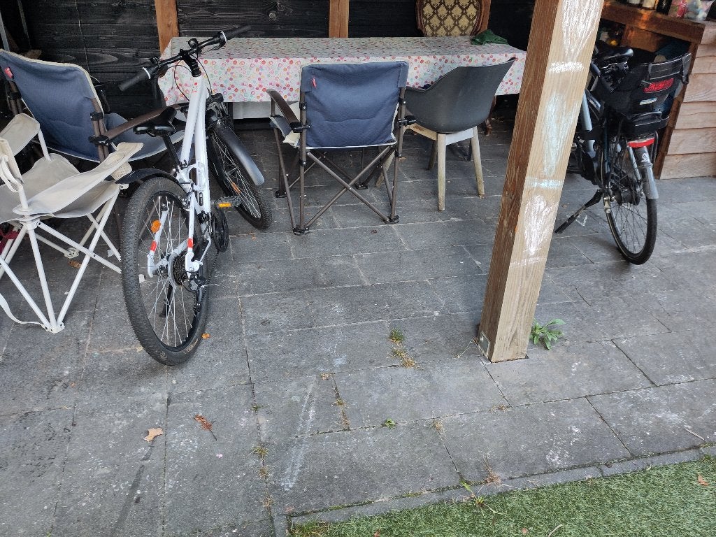 Terrastegels gratis, Tuin en Terras, Ophalen, Gebruikt, Beton, Terrastegels