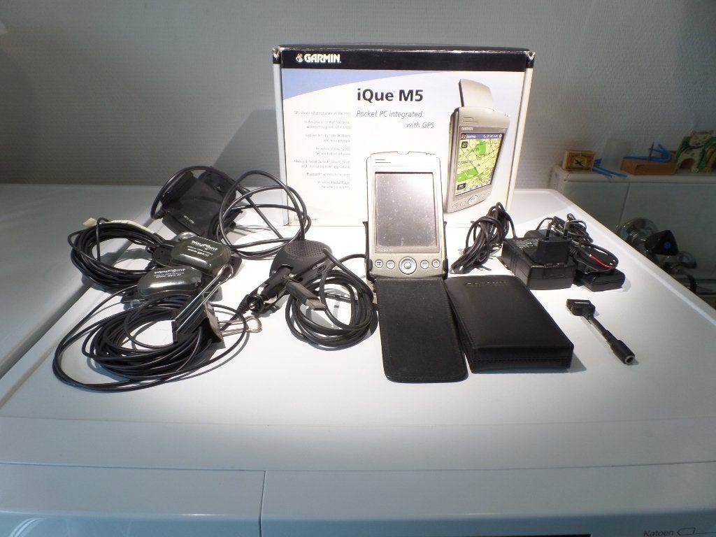 GPS Pocket PC, GARMIN, iQUE M5 Vintage-(#9184), Ophalen of Verzenden, GARMIN