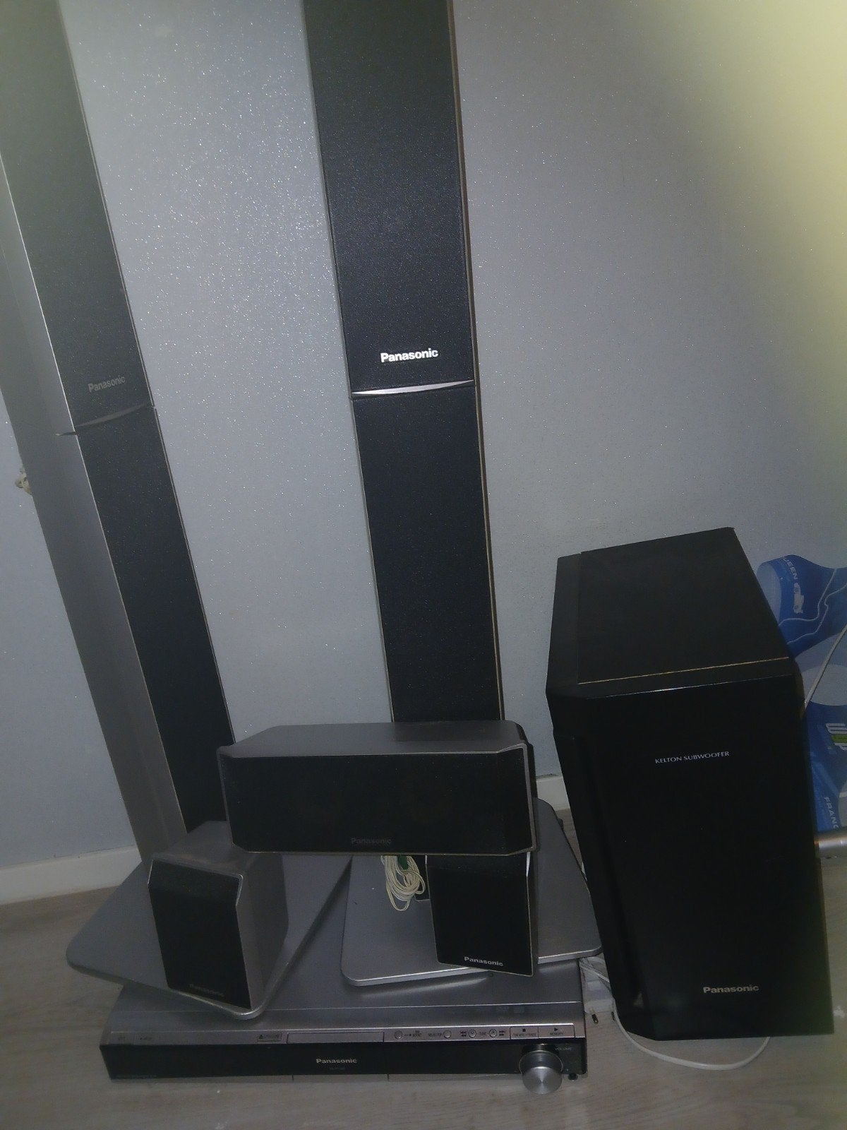 Panasonic Home Cinema Set met DVD-speler en 5.1 speakers, Gebruikt, Panasonic, Ophalen of Verzenden, 5.1-systeem