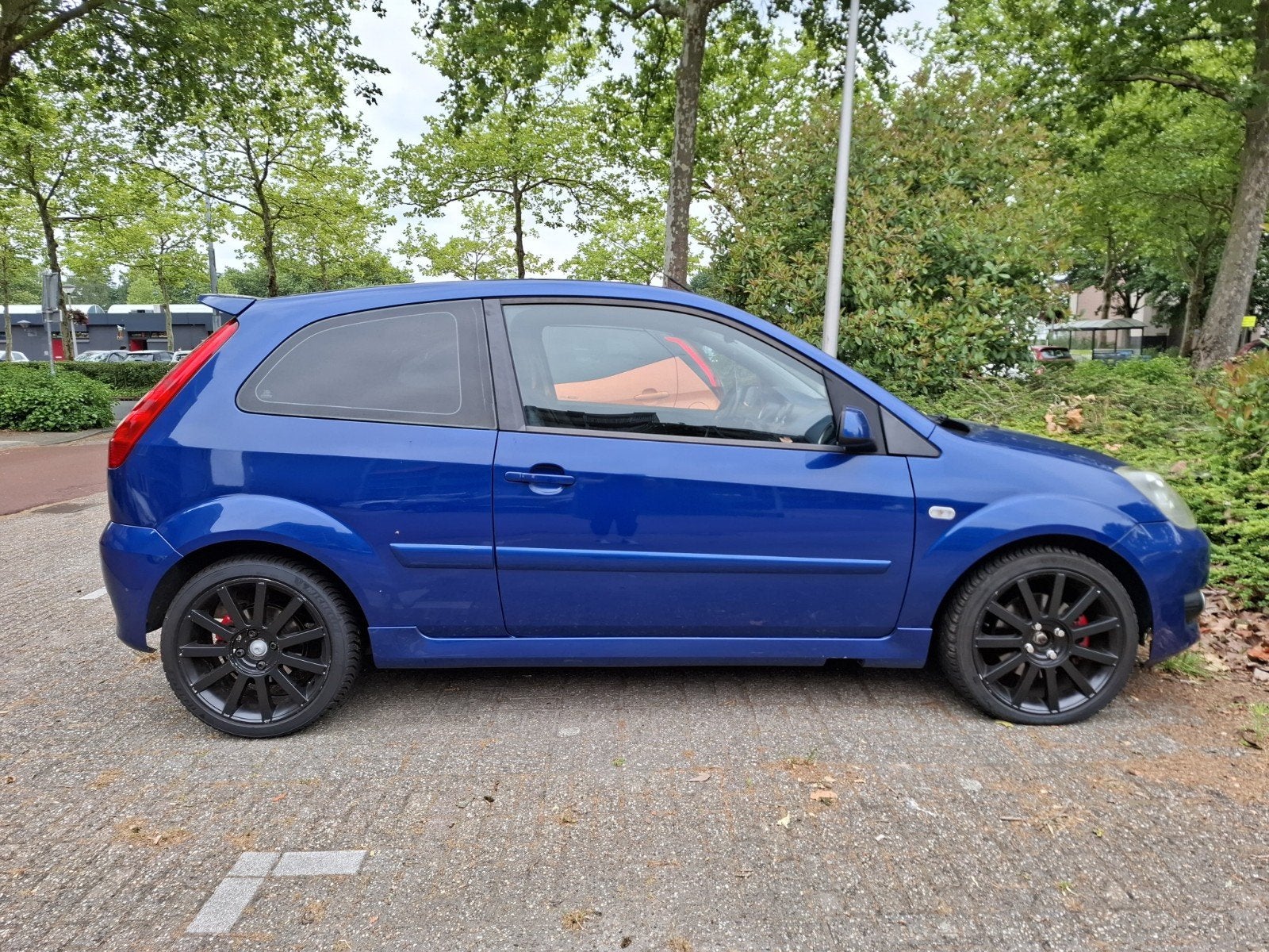 Ford Fiësta 2.0 16V ST 3DR 2007 Blauw, Auto's, Ford, Voorwielaandrijving, 4 cilinders, Blauw, 49 €/maand